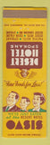 Matchbook Cover - Desert Hotel Spokane WA Oasis restaurant