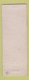 Matchbook Cover - Welliver's Valley Garage oil gas Eden Valley MN