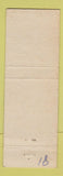 Matchbook Cover - Bella Villa Inn New Centerville PA