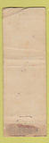 Matchbook Cover - Angelo's Italian Restaurant Pittsburgh PA Federal WORN