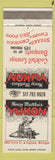 Matchbook Cover - Henry Mattheis Yukon Saginaw MI