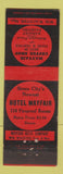 Matchbook Cover - Hotel Mayfair Sioux City IA