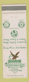 Matchbook Cover - Golden Eagle Hotel Redding CA