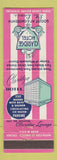 Matchbook Cover - Claridge Hotel St Louis MO