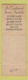 Matchbook Cover - Claridge Hotel St Louis MO