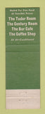 Matchbook Cover - Hotel Commodore New York City