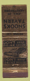 Matchbook Cover - Snooks Tavern Abbotsford WI