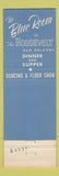 Matchbook Cover - Roosevelt Hotel New Orleans LA Blue Room