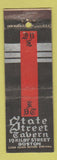 Matchbook Cover - State Street Tavern Boston MA WEAR
