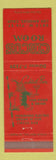 Matchbook Cover - Circus Room Los Angeles CA clown