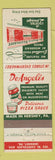 Matchbook Cover - DeAngeli's Italian Restaurant Pizza Hershey PA