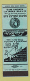 Matchbook Cover - Silver Dollar Bar Rawlins WY