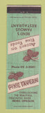 Matchbook Cover - Pine Tavern Bend OR