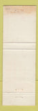 Matchbook Cover - Madrid Room Holiday Inn Lakewood NJ WEAR