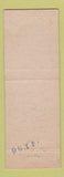 Matchbook Cover - Bamboo Bar Muskegon MI