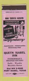 Matchbook Cover - Queen Isabel Inn Port Isabel TX LAVENDER