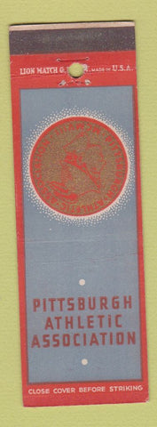 Matchbook Cover - Pittsburgh Athletic Association PA