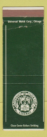 Matchbook Cover - University Club of Chicago IL