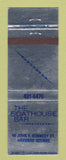 Matchbook Cover - Boathouse Bar Cambridge MA
