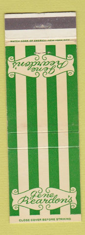 Matchbook Cover - Gene Reardon's Trench's Neptune Inn Atlantic City NJ