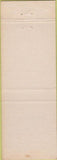 Matchbook Cover - Claridge Hotel Atlantic City NJ