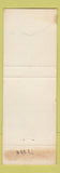 Matchbook Cover - White House Inn Abilene KS