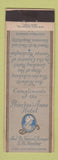 Matchbook Cover - Princess Anne Hotel Fredericksburg VA