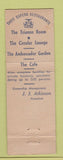 Matchbook Cover - Hotel Ambassador New York City WEAR