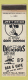 Matchbook Cover - 89 Bar Cafe Great Falls MT WEAR