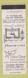 Matchbook Cover - Paddock Supper Club Albuquerque NM Silver Spur Restaurant