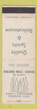 Matchbook Cover - Rolling Hills Liquor Torrance CA WEAR