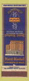 Matchbook Cover - Hotel Kimball Springfield MA