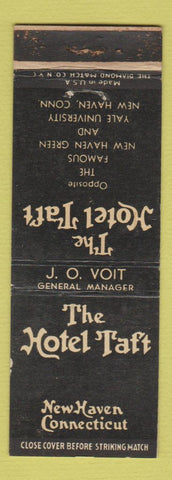 Matchbook Cover - Hotel Taft New Haven CT WEAR