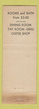 Matchbook Cover - Hotel Taft New Haven CT WEAR