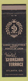 Matchbook Cover - Hotel Georgian Terrace Atlanta GA