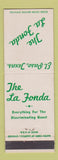 Matchbook Cover - La Fonda Hotel El Paso TX