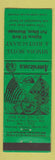 Matchbook Cover - Mimosa Motel Port Gibson MS Perkins Americana Civil War