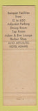 Matchbook Cover - Hotel Taft New Haven CT