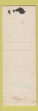 Matchbook Cover - Carl's Hamburg Hut Bay City MI hamburgers SAMPLE