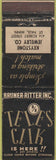 Matchbook Cover - Teles Clik Keystone Jewelery ST Paul MN WORN