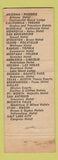 Matchbook Cover - Ogden Hotel Ogden UT
