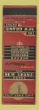 Matchbook Cover - New Grand Hotel Salt Lake City UT