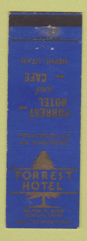 Matchbook Cover - Forrest Hotel Nephi UT