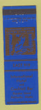 Matchbook Cover International Hotel and Cocktail Bar Garden Island Fairbanks AK