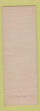 Matchbook Cover International Hotel and Cocktail Bar Garden Island Fairbanks AK