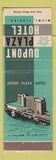 Matchbook Cover - Dupont Plaza Hotel Miami FL