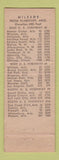 Matchbook Cover - Weatherford Hotel Flagstaff AZ