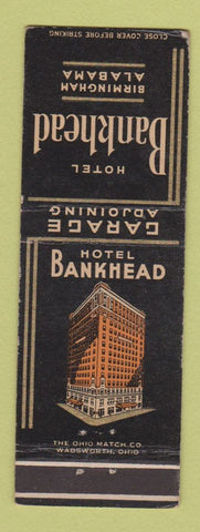 Matchbook Cover - Hotel Bankhead Birmingham AL