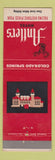 Matchbook Cover - Antlers Hotel Colorado Springs