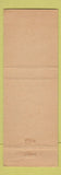 Matchbook Cover - Old White Motel White Sulphur Springs WV